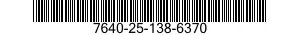 7640-25-138-6370 MAP 7640251386370 251386370