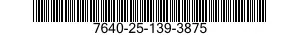 7640-25-139-3875 MAP 7640251393875 251393875
