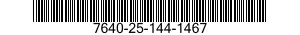 7640-25-144-1467 MAP 7640251441467 251441467