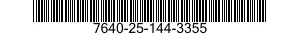 7640-25-144-3355 MAP 7640251443355 251443355
