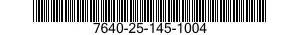 7640-25-145-1004  7640251451004 251451004