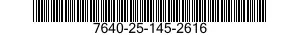 7640-25-145-2616 MAP 7640251452616 251452616