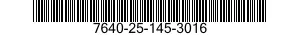 7640-25-145-3016 MAP 7640251453016 251453016