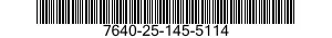 7640-25-145-5114 MAP 7640251455114 251455114
