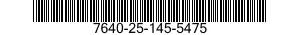 7640-25-145-5475 MAP 7640251455475 251455475