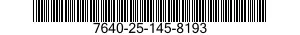 7640-25-145-8193 MAP 7640251458193 251458193