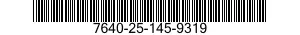 7640-25-145-9319 MAP 7640251459319 251459319