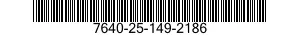 7640-25-149-2186 MAP 7640251492186 251492186