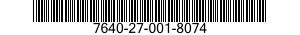 7640-27-001-8074 MAP 7640270018074 270018074