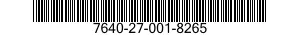 7640-27-001-8265 MAP 7640270018265 270018265
