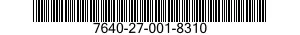 7640-27-001-8310 MAP 7640270018310 270018310