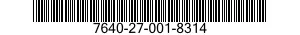 7640-27-001-8314 MAP 7640270018314 270018314