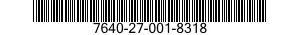 7640-27-001-8318 MAP 7640270018318 270018318