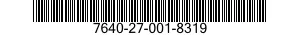 7640-27-001-8319 MAP 7640270018319 270018319