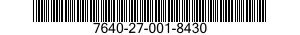 7640-27-001-8430 MAP 7640270018430 270018430