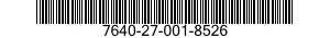 7640-27-001-8526 MAP 7640270018526 270018526