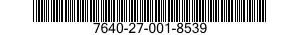 7640-27-001-8539 MAP 7640270018539 270018539