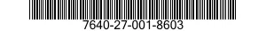 7640-27-001-8603 MAP 7640270018603 270018603