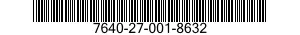 7640-27-001-8632 MAP 7640270018632 270018632