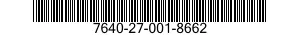7640-27-001-8662 MAP 7640270018662 270018662