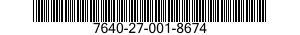7640-27-001-8674 MAP 7640270018674 270018674