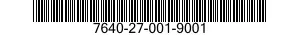 7640-27-001-9001 MAP 7640270019001 270019001