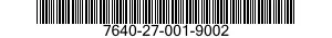 7640-27-001-9002 MAP 7640270019002 270019002