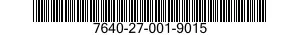 7640-27-001-9015 MAP 7640270019015 270019015