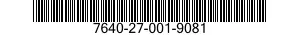 7640-27-001-9081 MAP 7640270019081 270019081