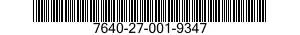 7640-27-001-9347 MAP 7640270019347 270019347