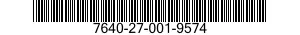 7640-27-001-9574 MAP 7640270019574 270019574