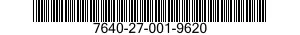 7640-27-001-9620 MAP 7640270019620 270019620