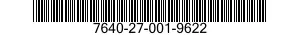 7640-27-001-9622 MAP 7640270019622 270019622