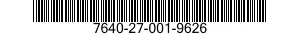 7640-27-001-9626 MAP 7640270019626 270019626
