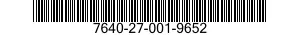 7640-27-001-9652 MAP 7640270019652 270019652