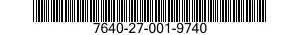 7640-27-001-9740 MAP 7640270019740 270019740