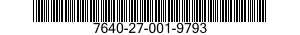 7640-27-001-9793 MAP 7640270019793 270019793