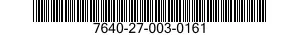 7640-27-003-0161 MAP 7640270030161 270030161