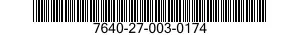 7640-27-003-0174 MAP 7640270030174 270030174