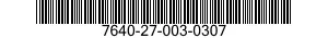 7640-27-003-0307 MAP 7640270030307 270030307
