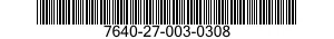 7640-27-003-0308 MAP 7640270030308 270030308