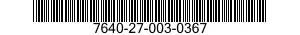 7640-27-003-0367 MAP 7640270030367 270030367