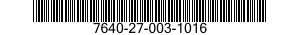 7640-27-003-1016 MAP 7640270031016 270031016