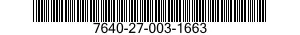 7640-27-003-1663 MAP 7640270031663 270031663