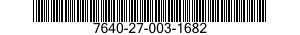 7640-27-003-1682 MAP 7640270031682 270031682