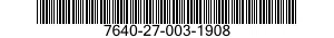 7640-27-003-1908 MAP 7640270031908 270031908