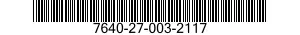 7640-27-003-2117 MAP 7640270032117 270032117