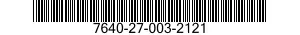 7640-27-003-2121 MAP 7640270032121 270032121