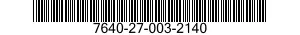 7640-27-003-2140 MAP 7640270032140 270032140