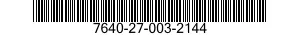 7640-27-003-2144 MAP 7640270032144 270032144